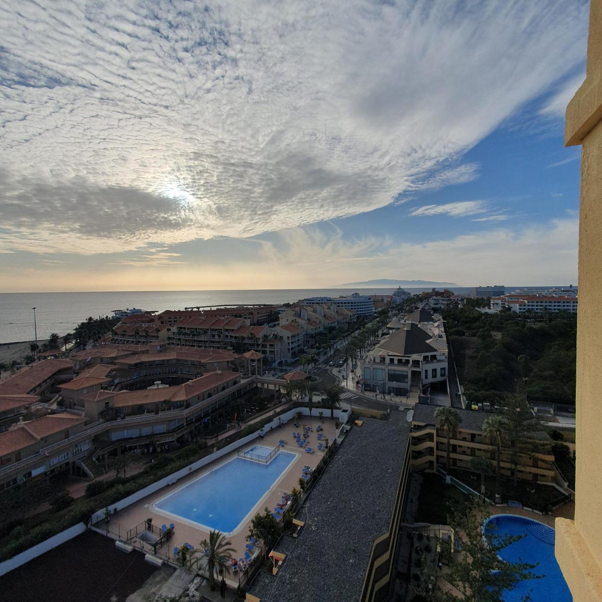 Panoramic Seaview Las Vistas Beach Studio Apartment Arona  Eksteriør billede