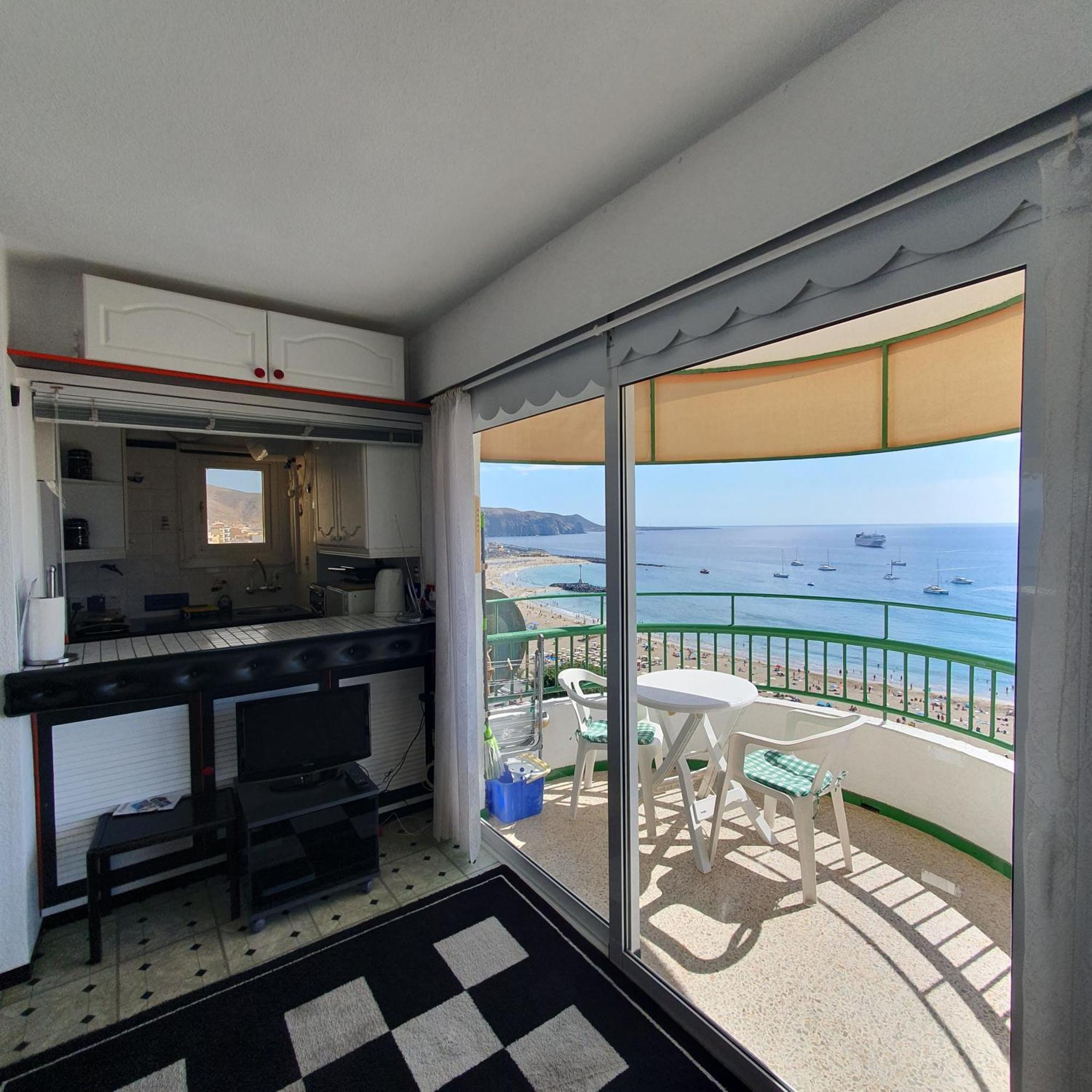 Panoramic Seaview Las Vistas Beach Studio Apartment Arona  Eksteriør billede